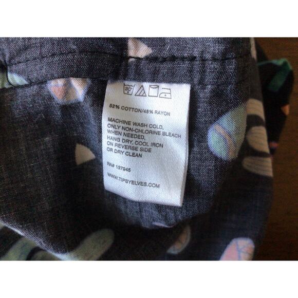 Tipsy Elves Cactus Fiesta button down shirt Medium - Picture 4 of 5